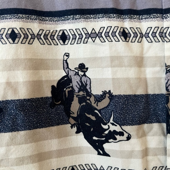 Boys youth XL Brooks and Dunn button up western rodeo cowboy long sleeve shirt. - Picture 3 of 5